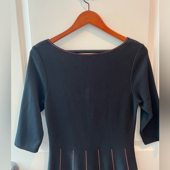 Peruvian Connection Parc Royal Pima Cotton Knit Fit & Flare Dress - Picture 9 of 15